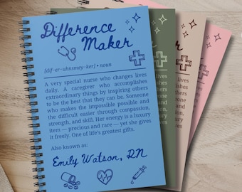Notitieboekje 'Difference Maker': Cadeau voor verpleegkundigen