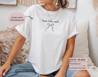 Camiseta genial de Tata - Anuncio de embarazo para tía - Regalo de anuncio de embarazo para familia, hermana, amiga, prima - Bebé en camino - Sorpresa para futura tía