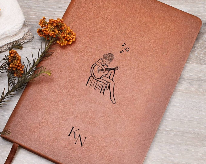Personalized Lyric Journal Custom Songwriters Notebook Musician Song Diary Lyrical Writer Journal Writing Music Notebook Songwriting Journal