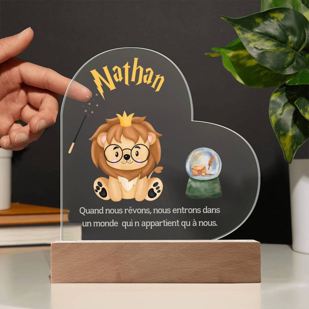 Magical Child Night Light Birth Gift Personalized Baby Etsy