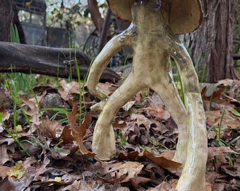 Forest Friend mushroom sculpture - Clyde