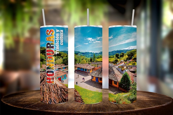Personalized 20oz Honduras Tumbler - Your Daily Reminder of Strength and Beauty - Handcrafted Honduras 20oz Tumbler - You Deserve the Best