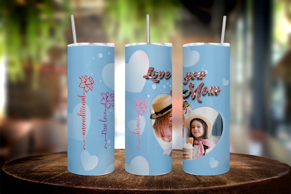 Elegant Mother's Day Tumbler Wrap - Perfect Gift for Mom - Celebrate Mom with a Stylish Tumbler Wrap