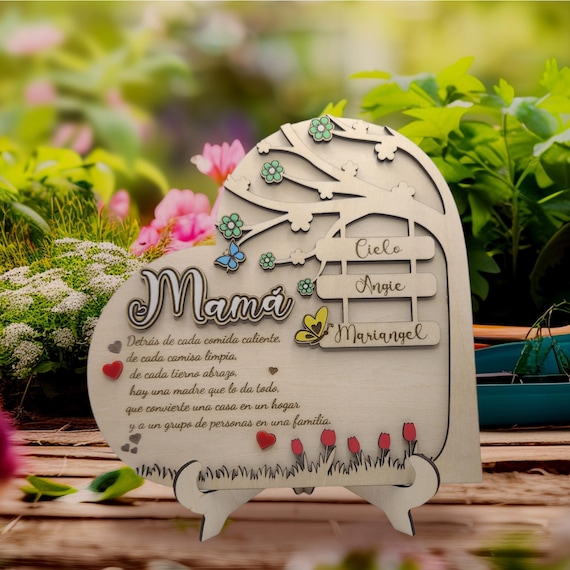 Engraved Wooden Gift for Mother’s Day – Personalize Her Special Moment with Lasting Sentiment