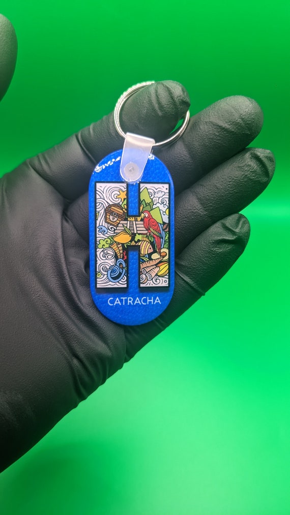 Carry a piece of Honduras with you with this unique Catrachos keychain - Show off your Honduran pride with this vibrant Honduras keychain