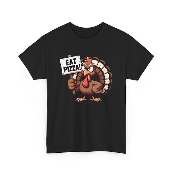 Eat Pizza T-Shirt - Unisex Heavy Cotton Tee, Pizza Lover Shirt, Funny Food Tee, Gift for Foodie, Graphic Tee
