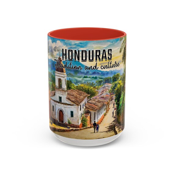 One-of-a-Kind Ceramic Cup from Honduras - Unique Ceramic Cup, Coffee Lover Gift, Kitchen Drinkware, Tea Cup, Hot Beverage Mug