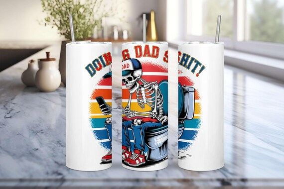 Doing Dad Shit 20 oz Tumbler – The Perfect Companion for Dads on the Go!