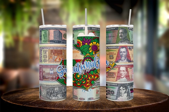 Show Your Love for Guatemala with this 20oz Tumbler Wrap - Celebrate Guatemalan Culture with this Tumbler Wrap - Ideal Gift for Him or Her