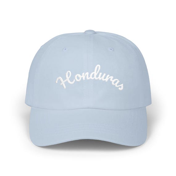 Classic Dad Cap with 'Hondunas' Embroidery, Casual Hat for Fathers Day, Outdoor Events, Unisex Adjustable Cap, Fashionable Gift