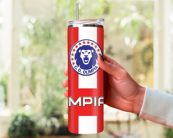 Olimpia sublimation Tumbler wrap - Unique Design - Club Deportivo Olimpia