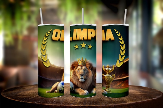 20oz Club Deportivo Olimpia Tumbler Wrap - Perfect Gift for Her or Him , Stay Hydrated in Style