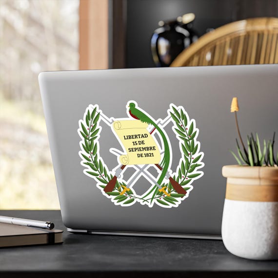Guatemala Kiss-Cut Vinyl Decals, Travel Stickers, Laptop Decal, Car Decal, Wanderlust Decal, Gift for Traveler, Central America Decal