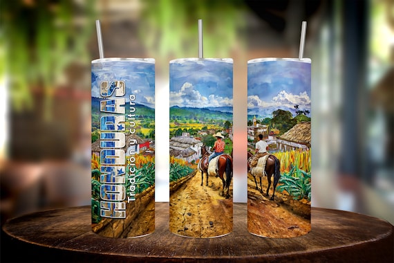 Honduras 20oz Tumbler Wrap - Show Off Your Honduras love, Gorgeous Honduras Tumbler Wrap for Your Favorite Drinks - Gift for Him or Her