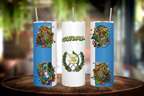 Stunning 20oz Guatemala Tumbler Wrap, Digital Download, The Perfect Gift for Her or Him, Instantly Elevate Their Drinkware
