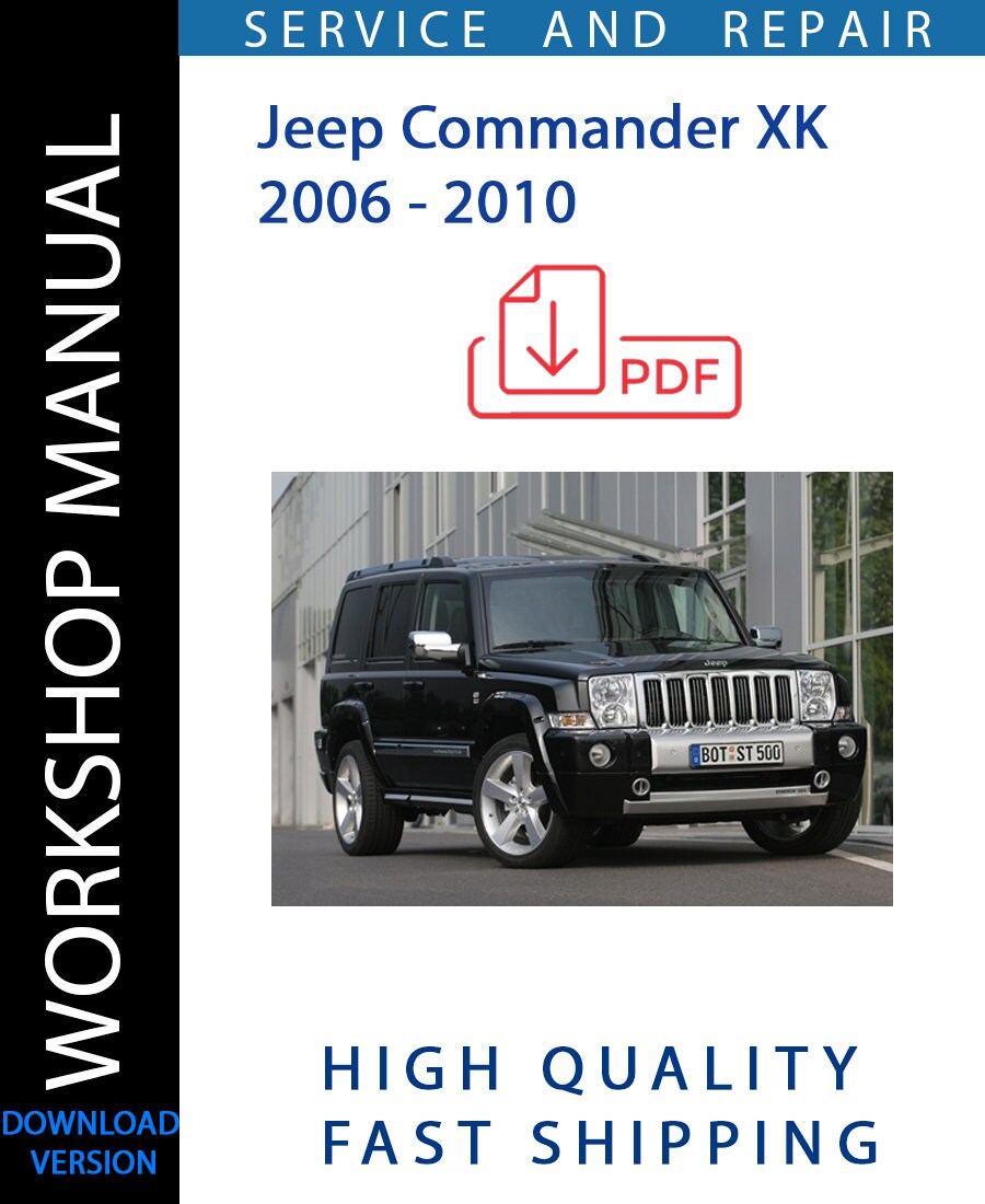 Jeep Commander Xk 2006 2010 Service Repair Workshop - Etsy