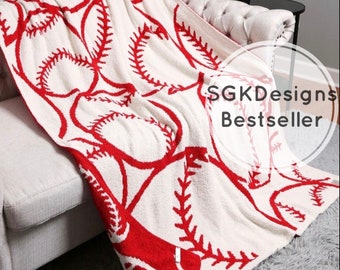 Bestseller Baseball Blanket for Baseball Fans Holiday gift for Lover of Soft Sports Throw Blanket for Valentine's Gift