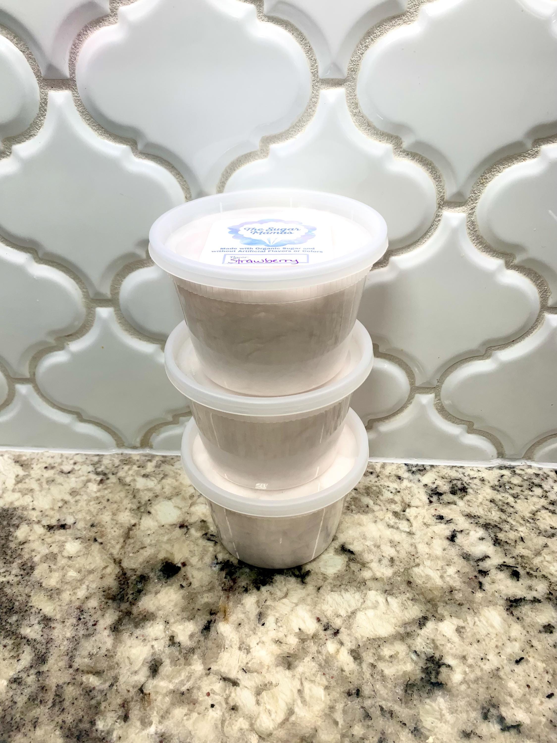 Sample Pack - Organic Artificial Dye-Free Cotton Candy