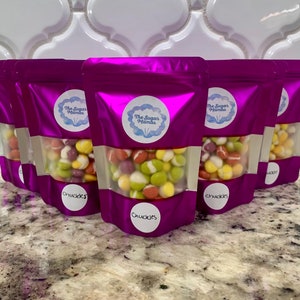 Freeze Dried Candy Made with Organic, Artificial Dye-Free Candy - &quot;Chuckles&quot;