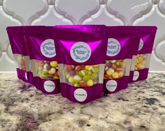 Freeze Dried Candy Made with Organic, Artificial Dye-Free Candy - &quot;Chuckles&quot;