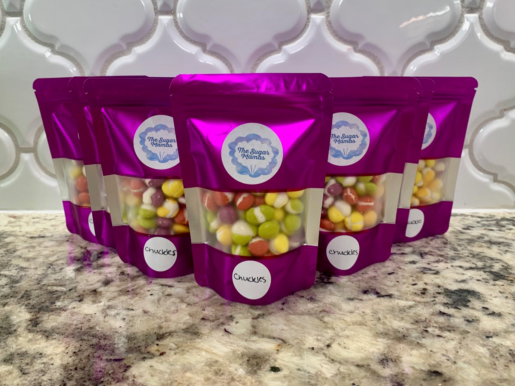 Freeze Dried Candy Made with Organic, Artificial Dye-Free Candy - "Chuckles"