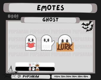Ghosts | Twitch | Twitch Emotes