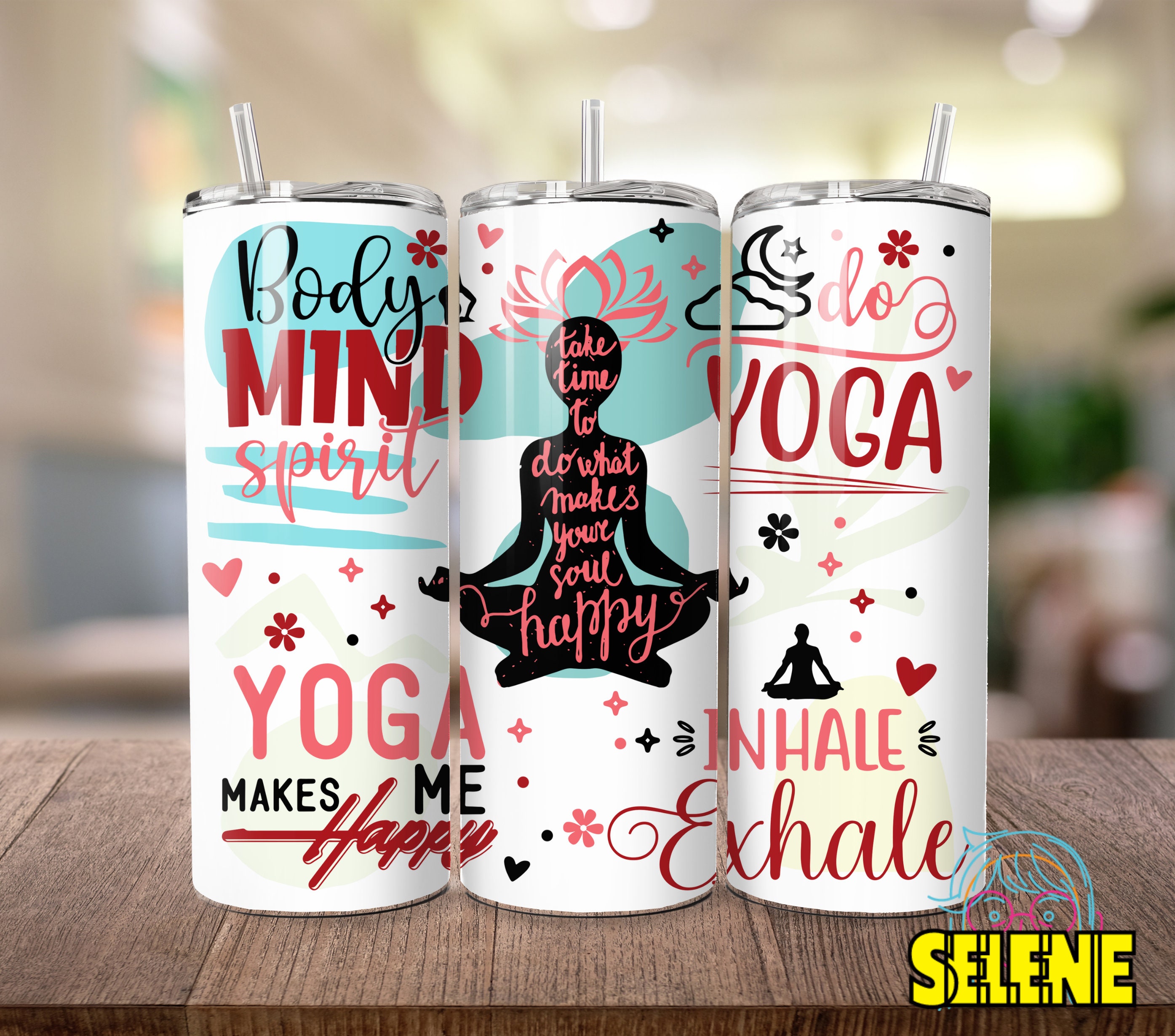 Yoga Gifts Personalized, Yoga Tumbler for Yogi, Yoga Teacher Cup, Yoga Gift  for Women, Gift for Yoga Instructor, Namaste Gift, Lotus 