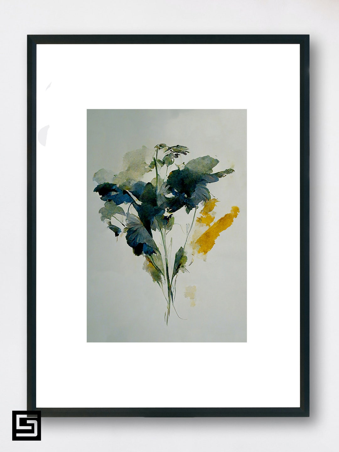 Art Print Flowers Watercolor Wall Art Bedroom Wall Art Etsy
