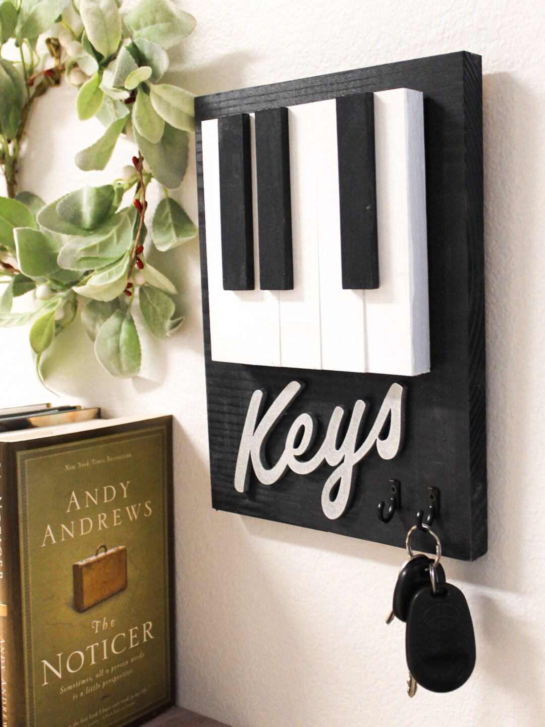 Piano Music Teacher Wall Keyholder Music Teacher Gift Piano Teacher