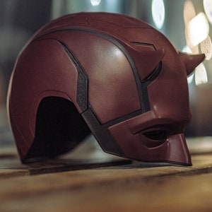 Daredevil Cowl Helmet Personalisable 1:1 2024 ECHO UPDATED by MiGranStudio zdjęcie 3