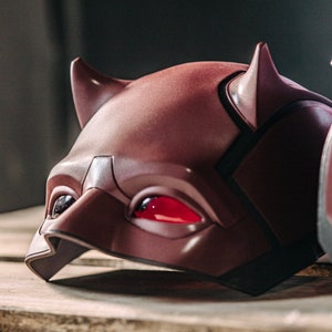 Daredevil Cowl Helmet Personalisable 1:1 2024 ECHO UPDATED by MiGranStudio zdjęcie 9