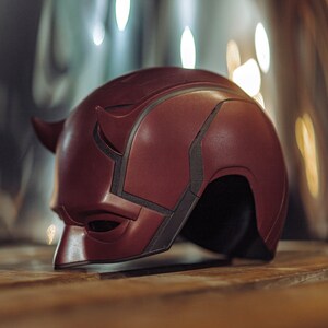 Daredevil Cowl Helmet Personalisable 1:1 2024 ECHO UPDATED by MiGranStudio zdjęcie 5