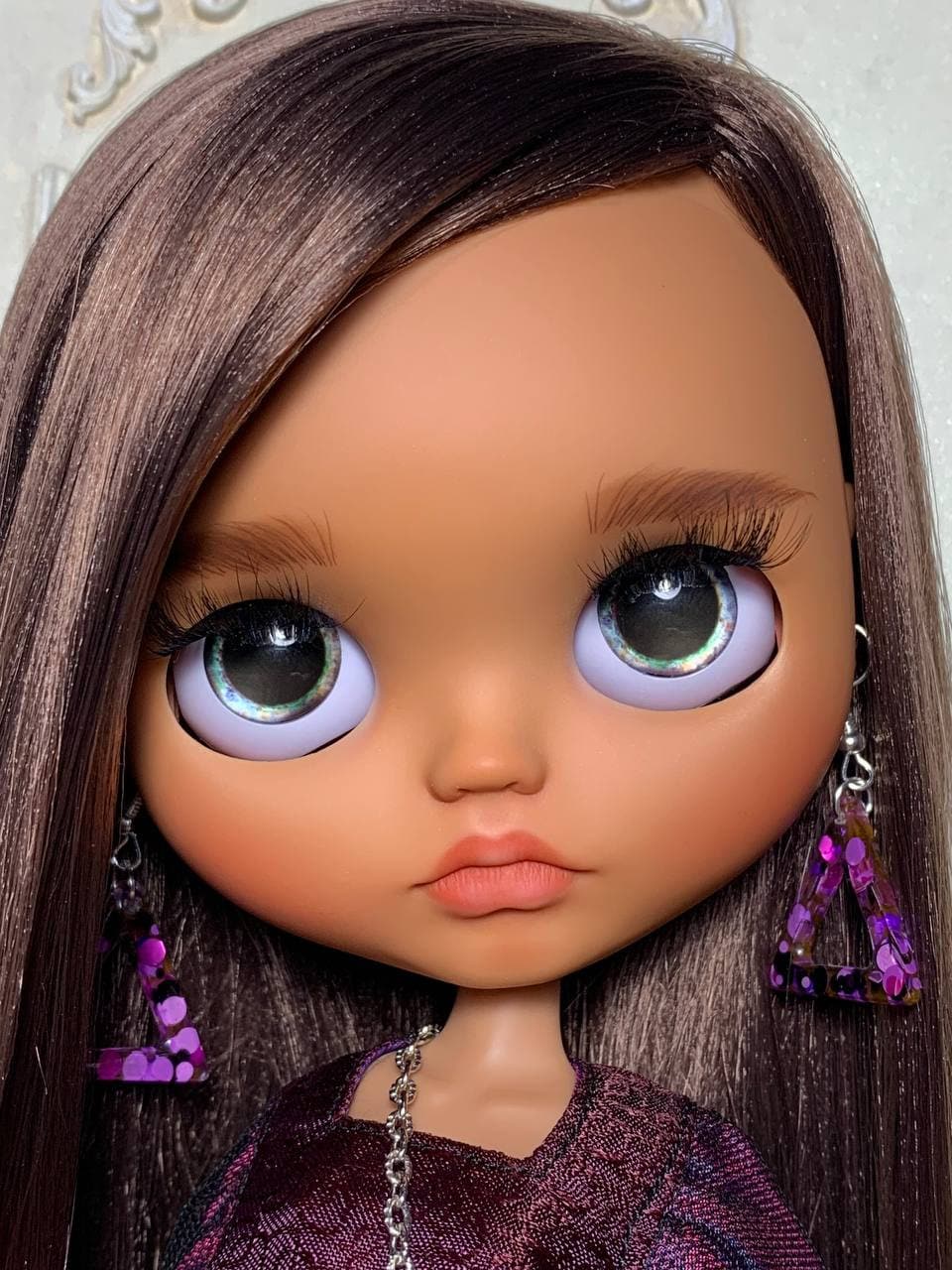 Blythe Doll Custom Little Girl With Brown Hair. Tbl.blythe - Etsy