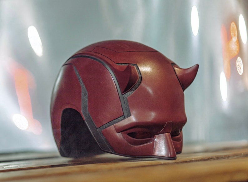 Daredevil Cowl Helmet Personalisable 1:1 2024 ECHO UPDATED by MiGranStudio zdjęcie 1