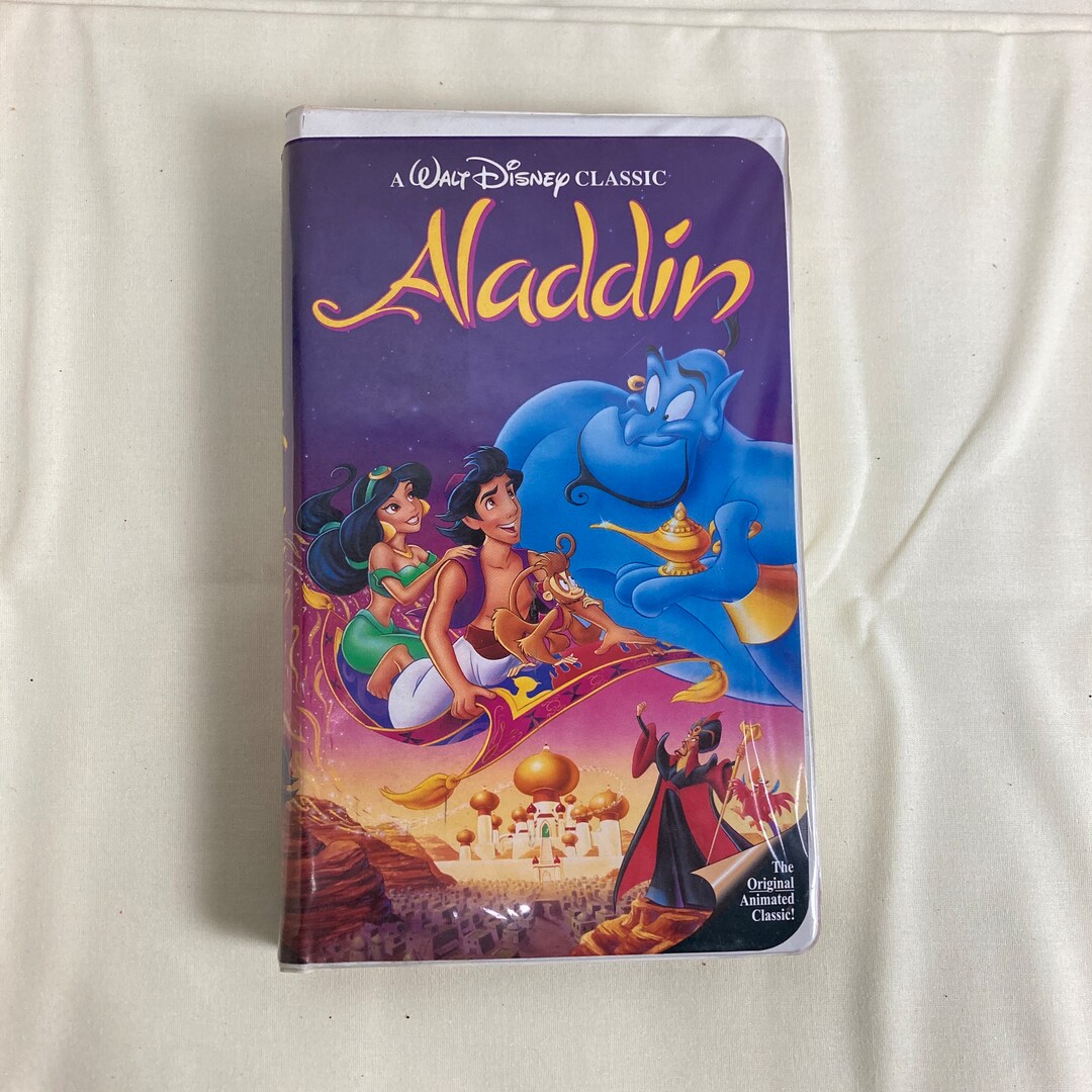 Aladdin Black Diamond Vhs