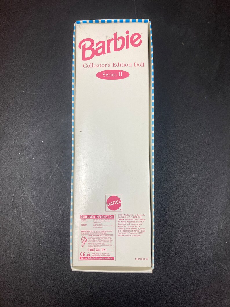 Vintage Little Debbie Barbie Collectors Edition Doll Series Ll Etsy