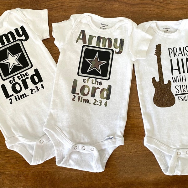 Baby Girl Bible Verse Clothes - Etsy