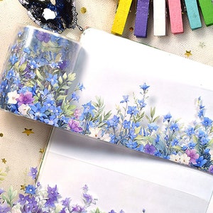 Washi Tape Stickers - for Decorative Collages, Diaries, Albums, Scrapbooking, and Craft Supplies, Journal Supplies