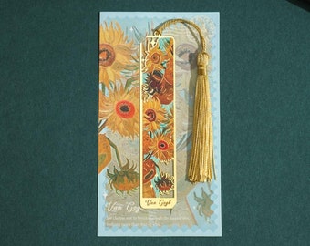 Vintage Floral Metal Bookmark: Hollow Bronzed Design with Tassel, Book Club Gift for Readers