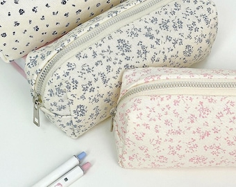 Floral Stationery Organizer | Cute Pencil Case | Large Capacity Pen Pouch | School Pencil Bag | Office Supplies | Teacher Gift Stationary
