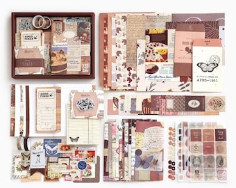 Crafting Kit of 155+ items, Journaling and Planner Supplies, Ideal Gift Set for Journals and Bullet Journaling Kit