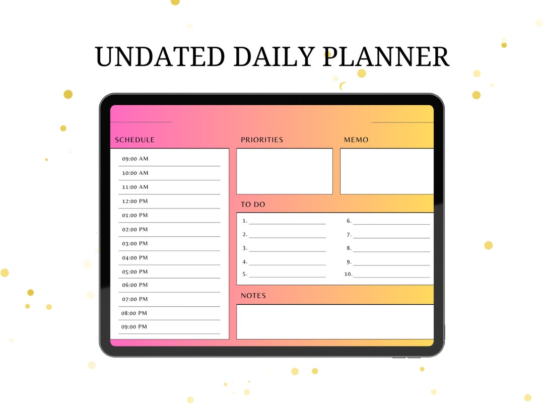Daily Planner Printable 24 Hour Hourly Planner Military Time Plan Time ...