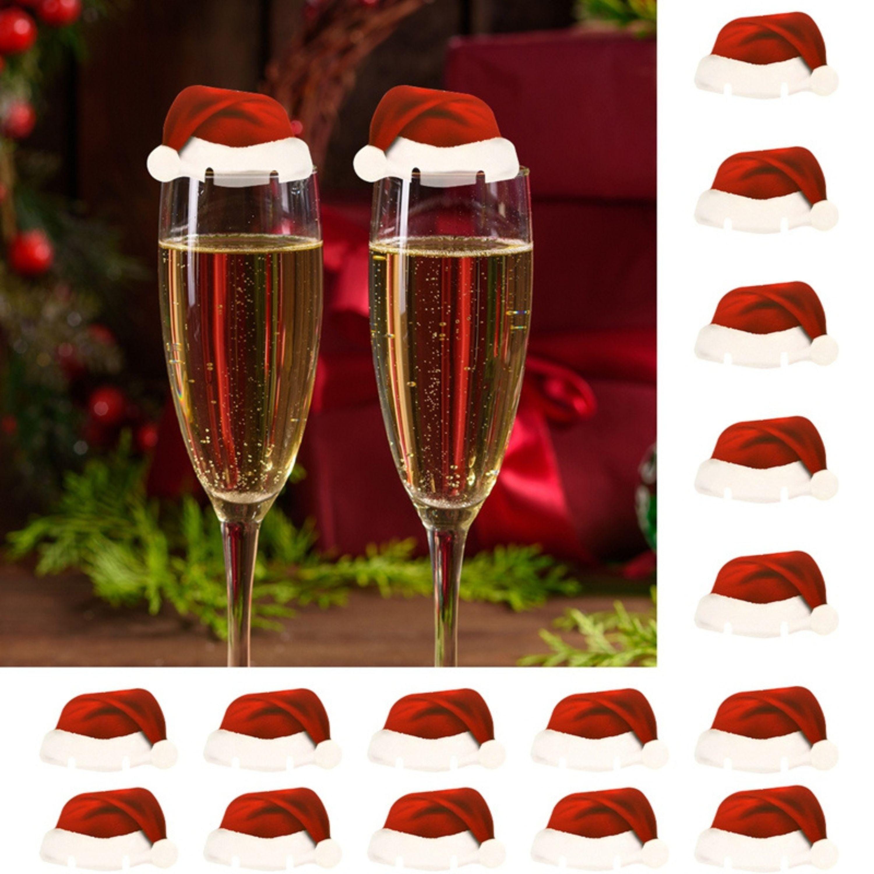 14 Breloques Marqueurs De Verre à Vin Fruits Émail Thanksgiving - Identificateurs De Boissons