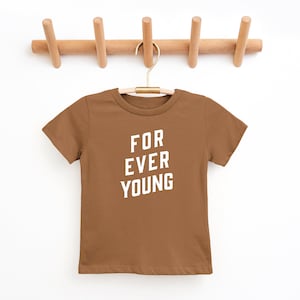 Forever Young Tee T-Shirt, Sister T-Shirt, Toddler Youth Brother Tee, Baby Shower Gift