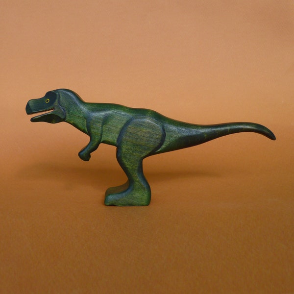 Wooden dinosaur T-REX figurine - Wooden dino toy - Tyrannosaurus Rex toy