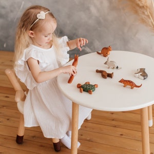 Wooden Bilby figurine Australian animal toys Wooden Animals toys Montessori Waldorf Toys Educational Toys for Toddlers and Children image 5