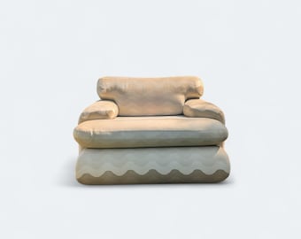 Post Modern Vladimir Kagan for Preview Lounge Chair