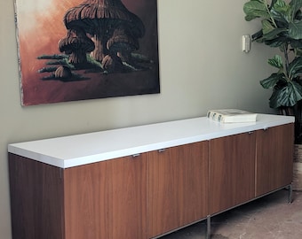 Stow Davis Walnut Credenza, circa 1970's