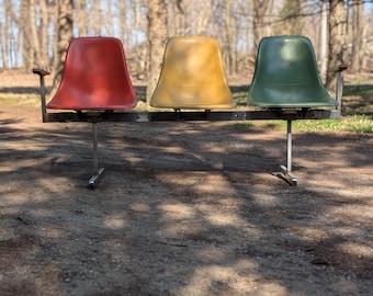 Tandem Bench by Howell, circa 1970's