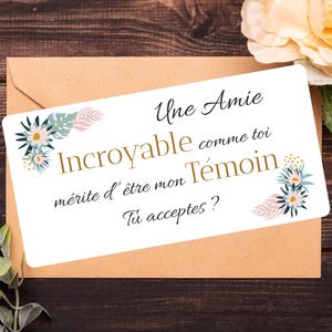 Scheda richiesta testimone di matrimonio, sarai mio testimone, annuncio di matrimonio
